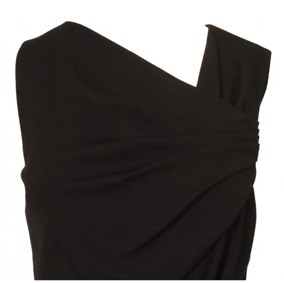 Jason Wu x Eloqui Plus Size Women's Cap sleeve Little Black Dress - Picture 5 of 11